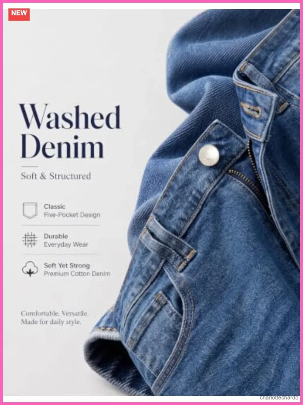 Barrel Jean Shorts Baggy Mid-Low Rise Knee Length Stretchy Cotton Denim